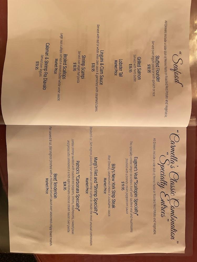 Carmella's Menu image 2